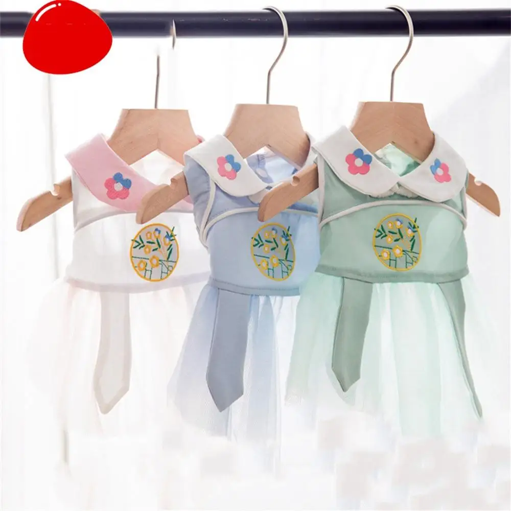 Женская одежда для щенков мягкое платье принцессы собак летние дышащие платья