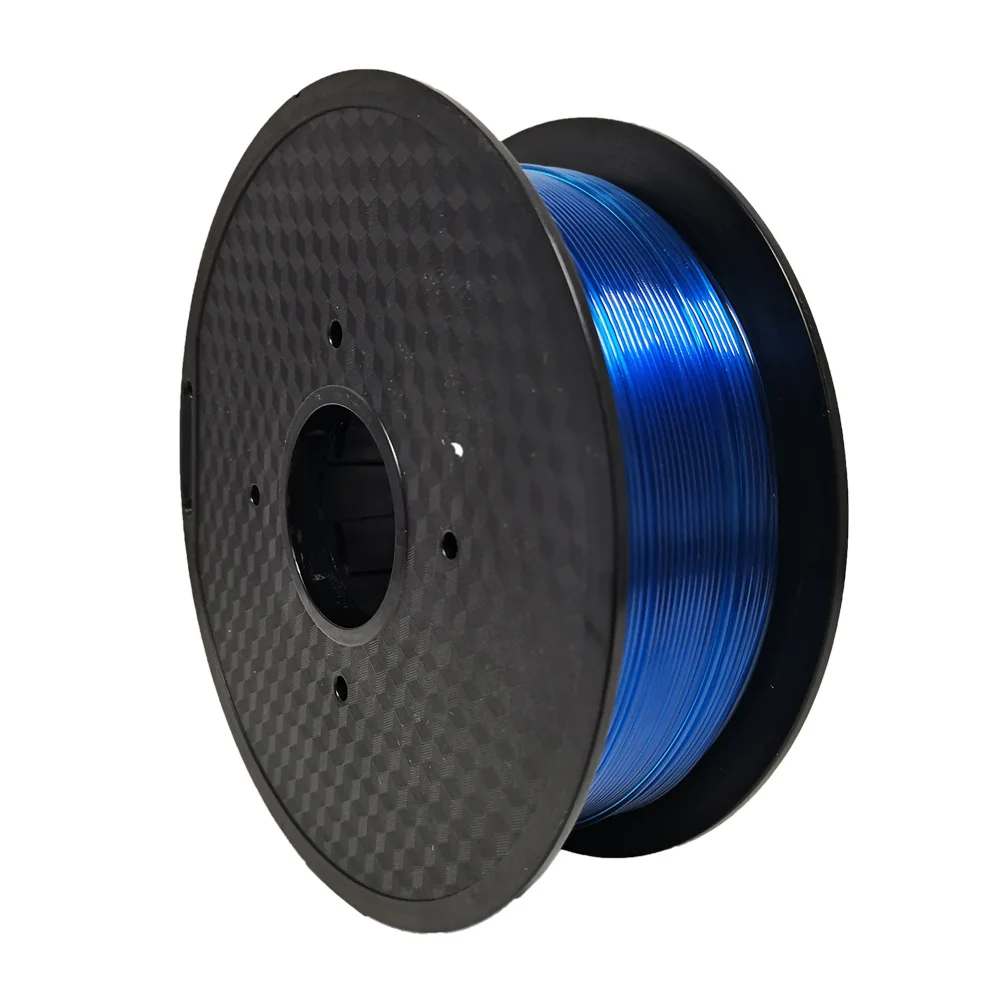

3D Filament Supplier 1kg 1.75mm Transparent Blue PETG Filament 3D Printer Filament