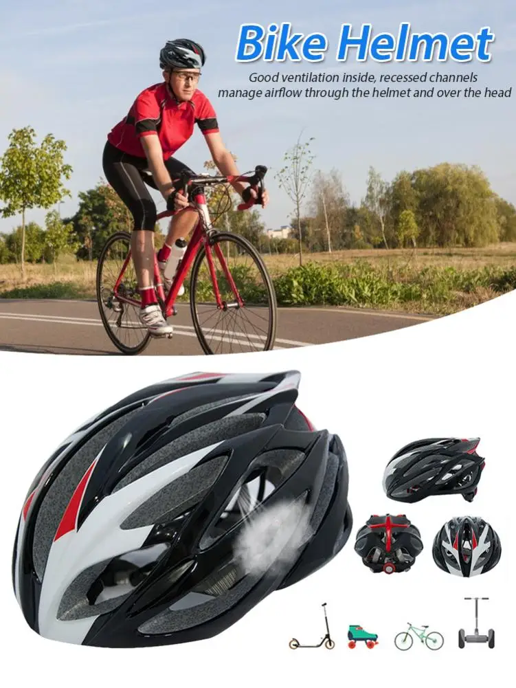 

Bike Helmet Ultralight Cycling Helmet Riding Safety Accessories For Men Women