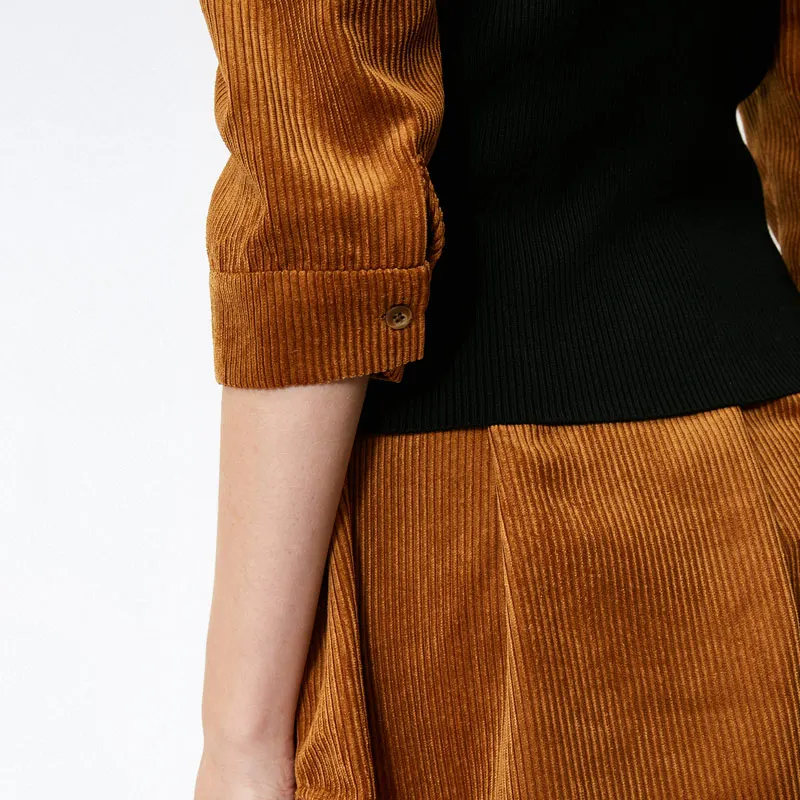 Vero Moda Новые поступления OL Стиль Круглый вырез из двух частей 3/4 рукава платье | 318431508