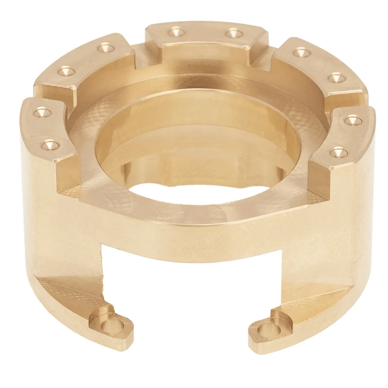 

2PCS 76G/Pc TRX4 Brass Counterweight Balance Weight Portal Drive Housing for 1:10 RC Crawler Traxxas TRX-4 TRX-6 Parts