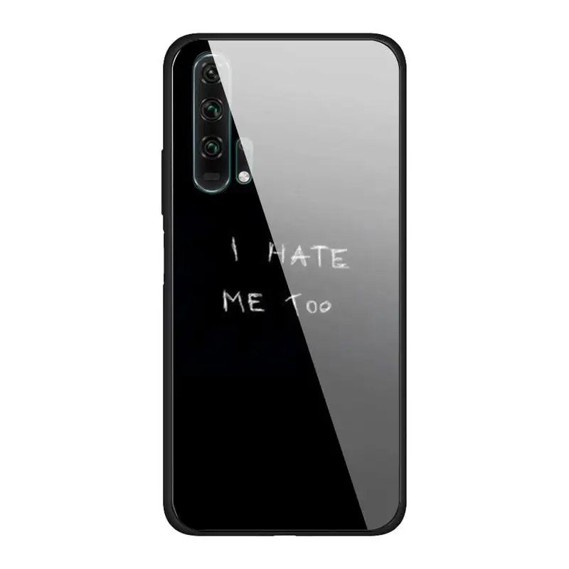 

Creative Artistic Design Phone Case For Huawei Mate 9 10 lite 20Pro&Tempered Glass Back Cover For Honor 7A 8X 9 10 V10