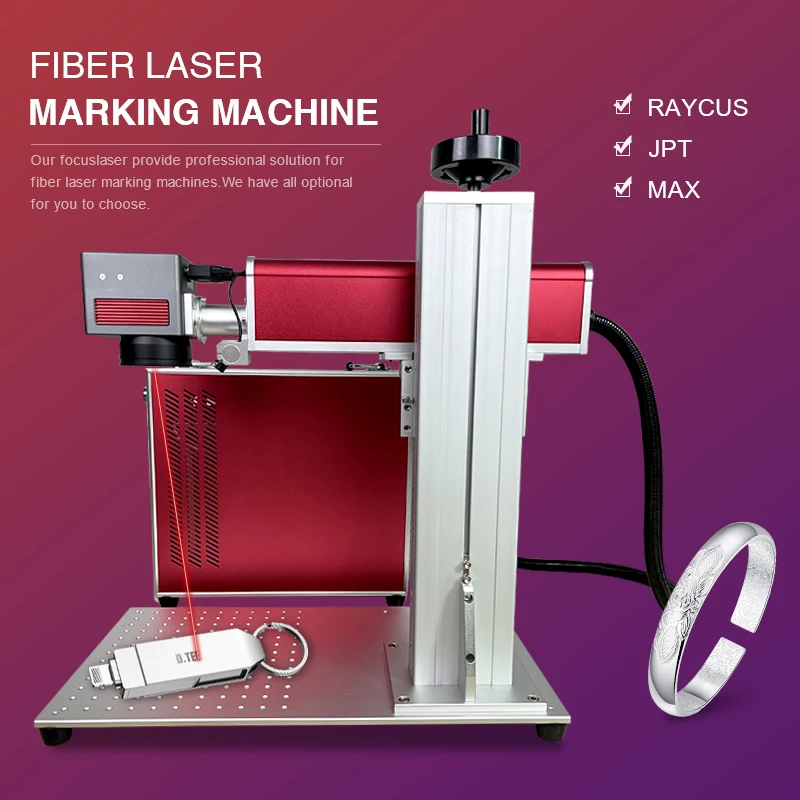 

Raycus JPT Fiber Laser Engraver Machine 20W 30W 50W BJJCZ Control Card Metal Cutting Gold Silver Stainless Steel Marking Machine