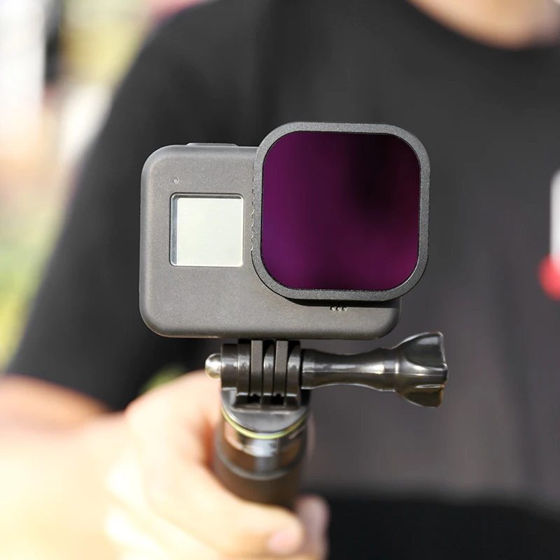 4 шт набор фильтров для объектива включает ND8 ND16 UV и CPL фильтр (4-Pack) GoPro Hero8 Black |