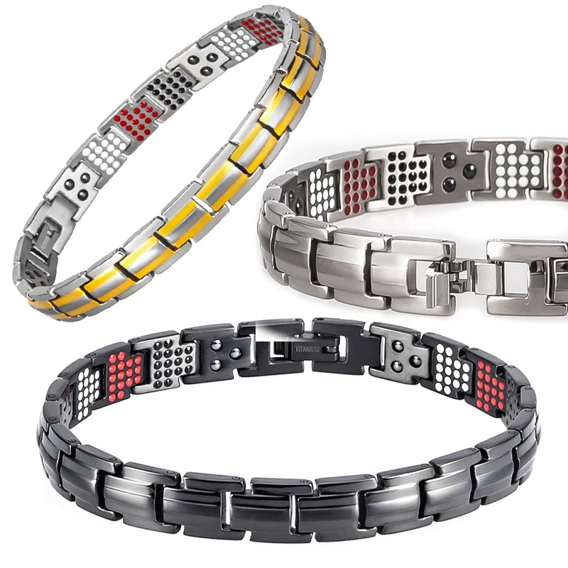 

Браслет из германиевого камня для магнитной терапии с дальним инфракрасным излучением