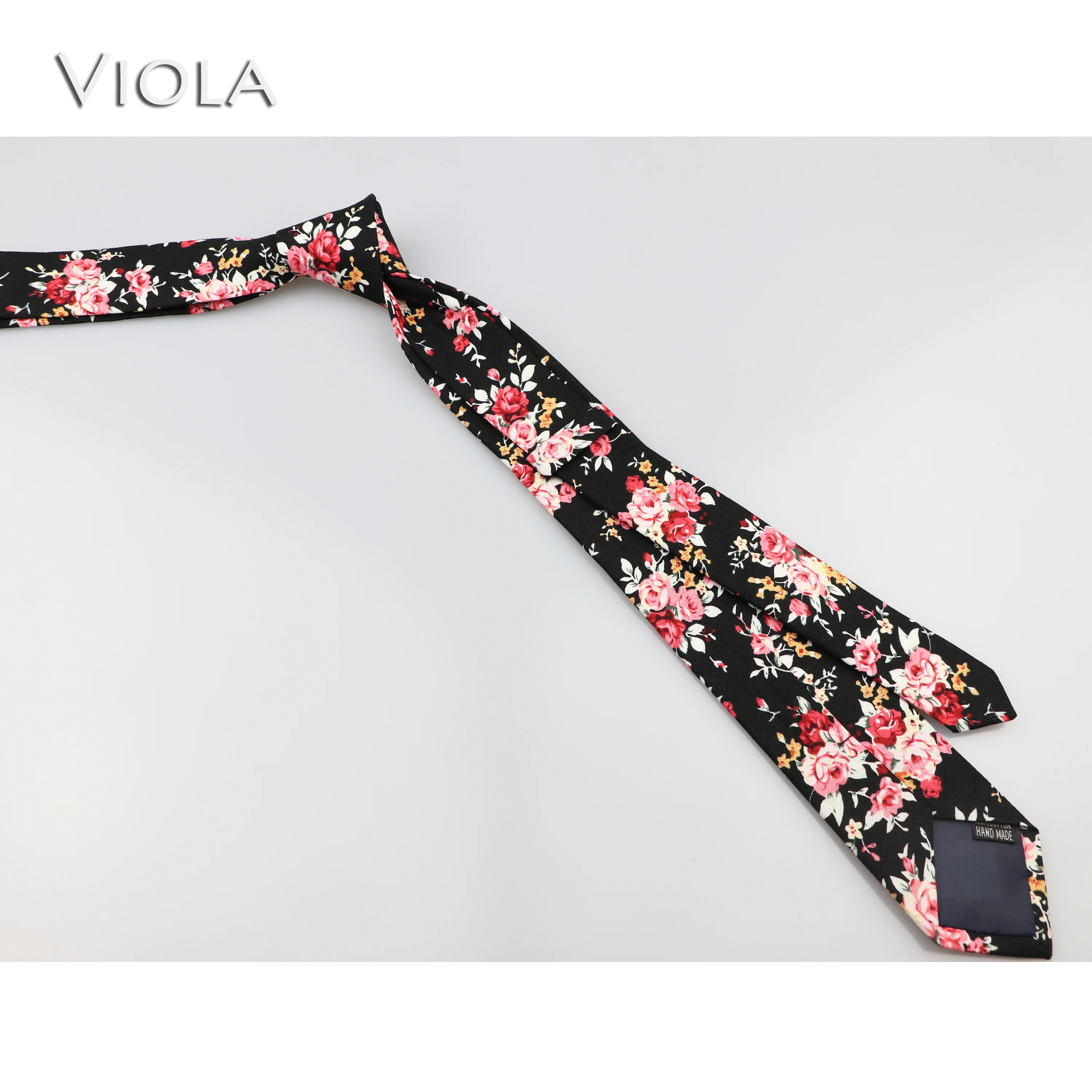 Набор красивых цветочных брошей из 100% хлопка 6 см с галстуком булавкой в виде