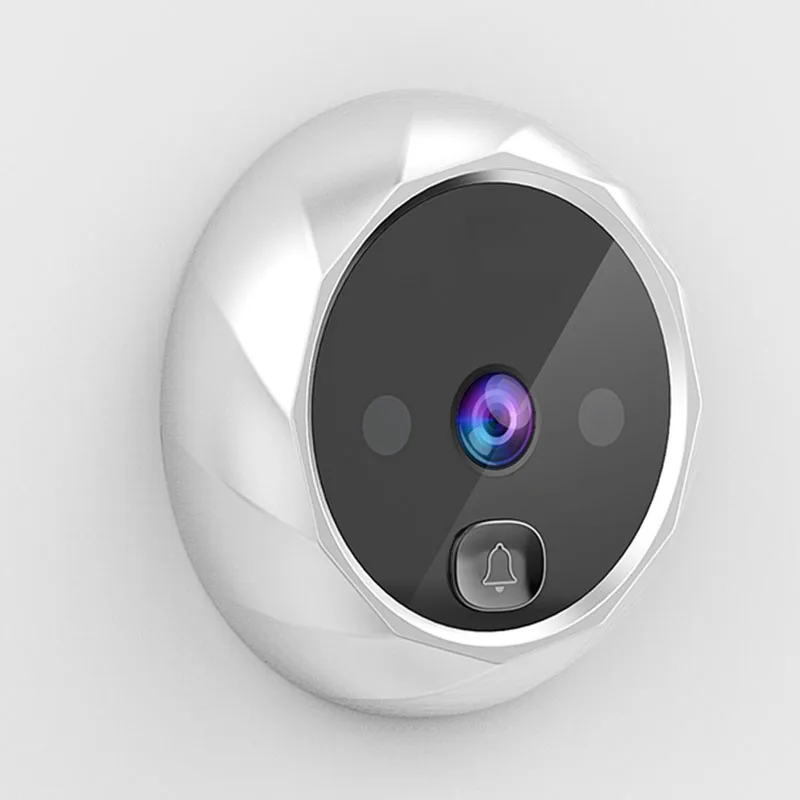

LCD Color Sn Digital Doorbell 90 Degree Door Eye Doorbell Electronic Peephole Door Camera Viewer Outdoor Door Bell