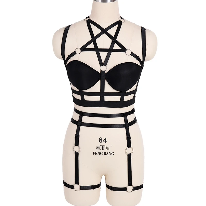 

Женский бюстгальтер в готическом стиле, 2 шт./компл.