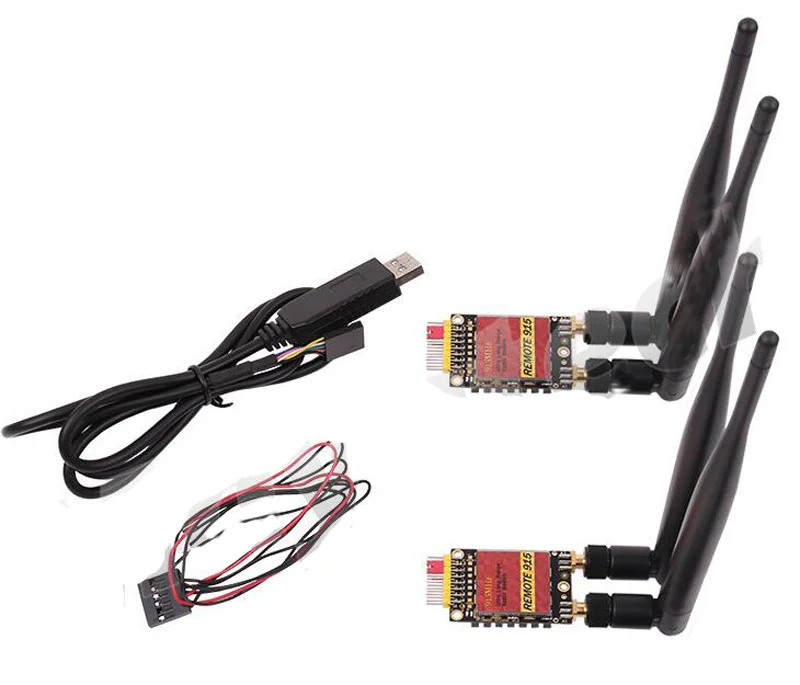 Пара 40 км ультра длинный диапазон RDF 900 915 МГц 3DR радио телеметрический модем для