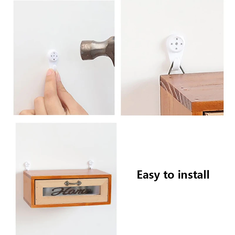 Винтажная настенная подвесная деревянная коробка DIY полка для хранения ящиков