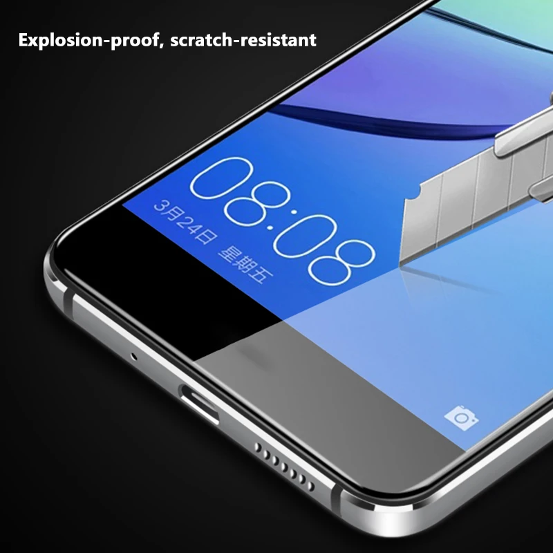 Закаленное стекло с полным покрытием для Xiaomi Redmi Note 3 4 4X 5 8 Pro 5A Защита экрана 6 6A