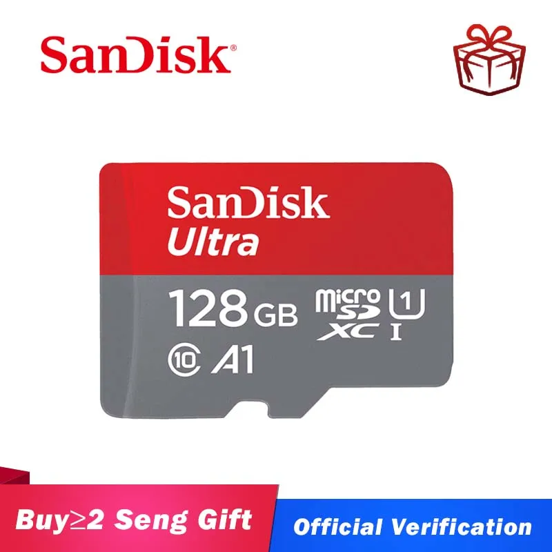 Карта памяти Sandisk Ultra для телефонов карты Micro SD TF 16 Гб 32 64 128 256 400 Гб|Карты памяти| |
