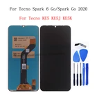 ЖК-дисплей 6,52 дюйма для Tecno Spark 6 Go Spark Go 2020, сенсорный экран для Tecno KE5 KE5J KE5K, ЖК-дисплей Pantalla в сборе, комплект для ремонта телефона