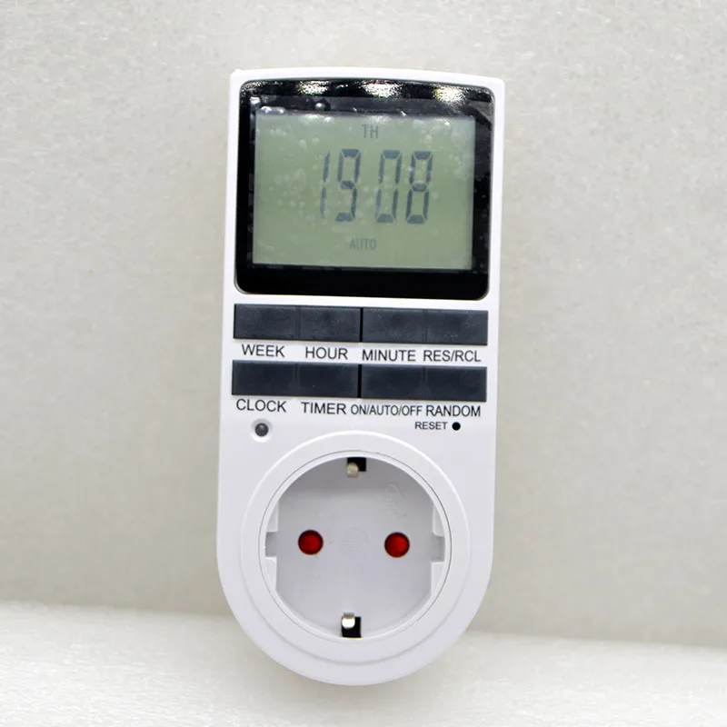 Soquete de Tomada Personalizado Padrão ue 230v 16a 50hz Tela Grande Visor Especial Atacado Novo Soquetes elétricos