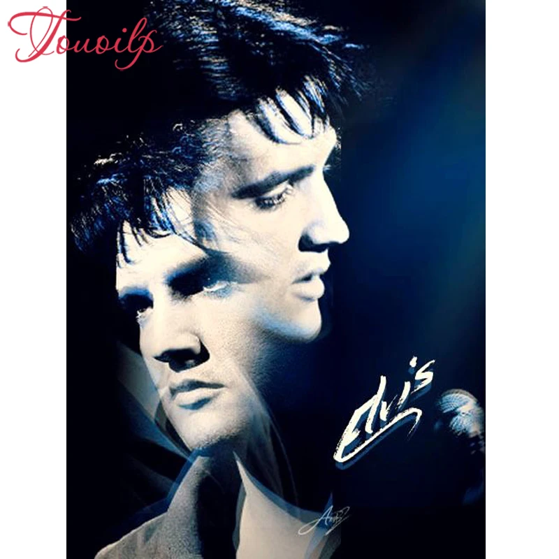 TOUOILP Полный Круглый и Квадратный бриллиант вышивка известной певицы алмазов