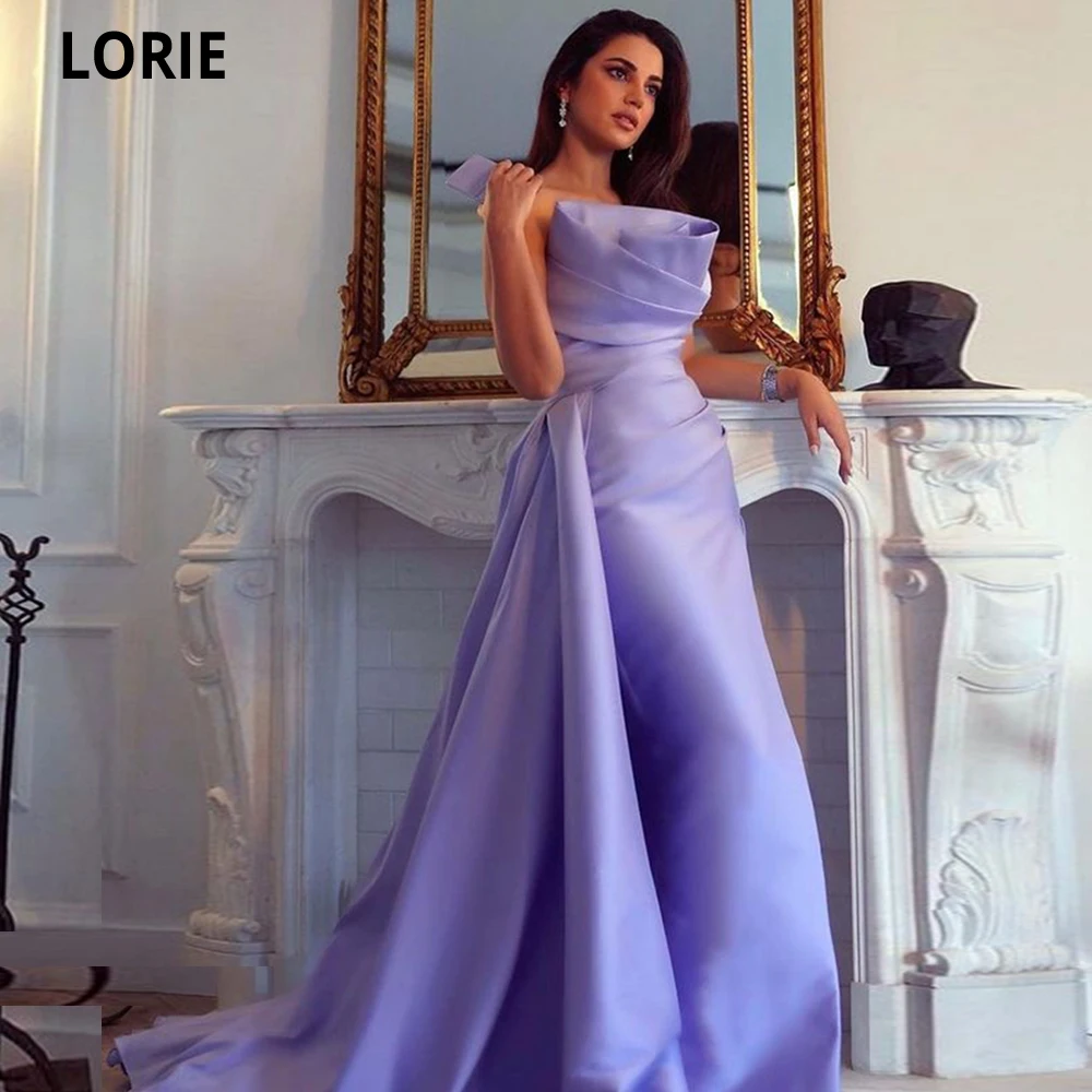 LORIE Long Saudi Arabia Evening Party Dresses Full Pleat Long Prom Dresses Dubia Mermaid Vestidos De Festa Gala Prom Gowns (0)