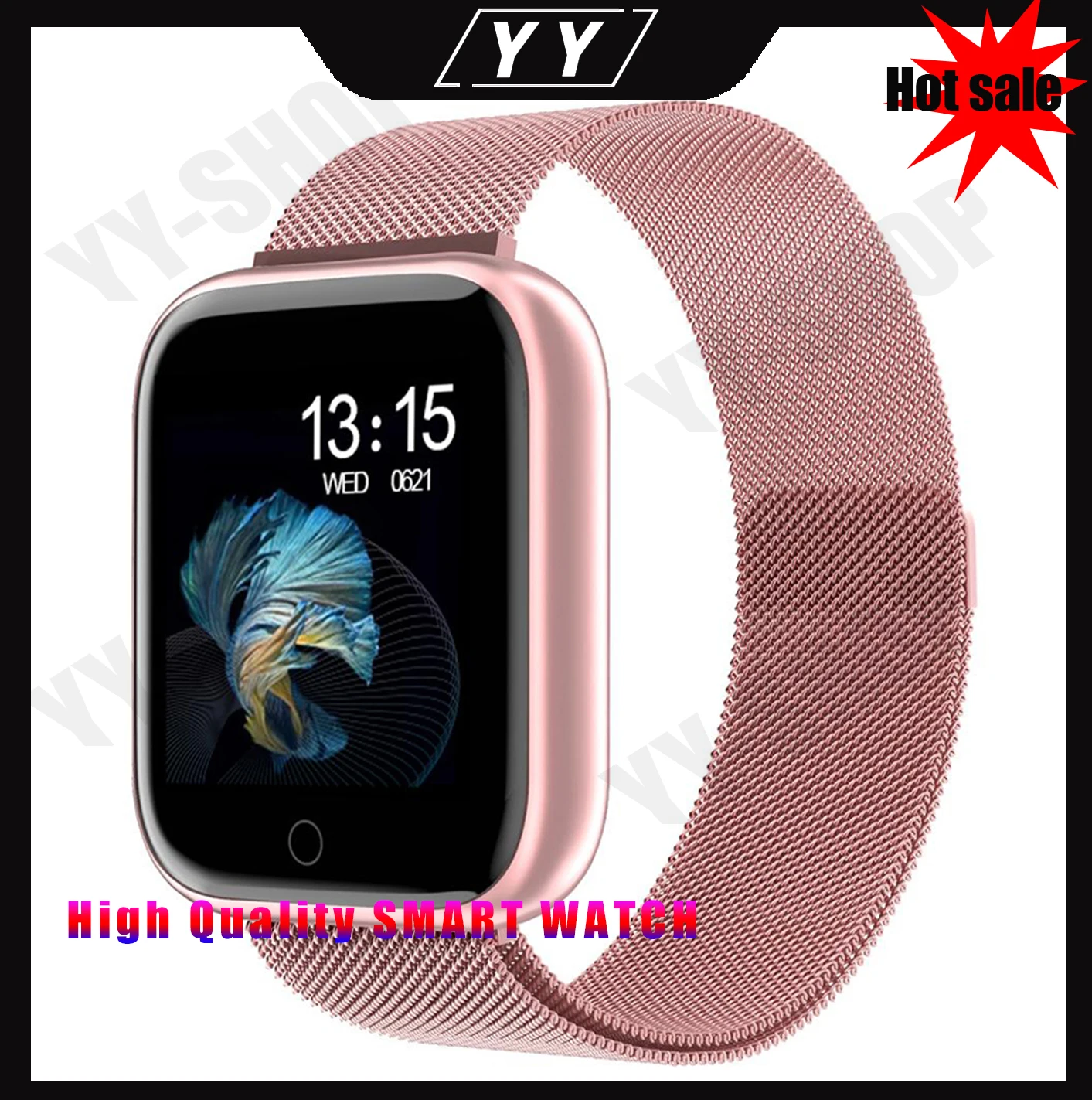 YY 2019 New Women Waterproof Smart Watch T80/P70 Bluetooth Smartwatch For Apple IPhone Xiaomi Heart Rate Monitor Fitness Tracker |