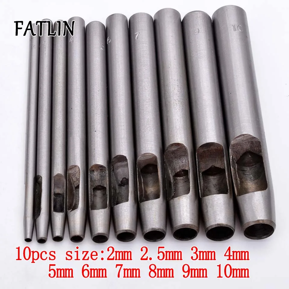 10 шт Ручная Пробивка люверсов металлическое отверстие. Заклепки. Кнопочное