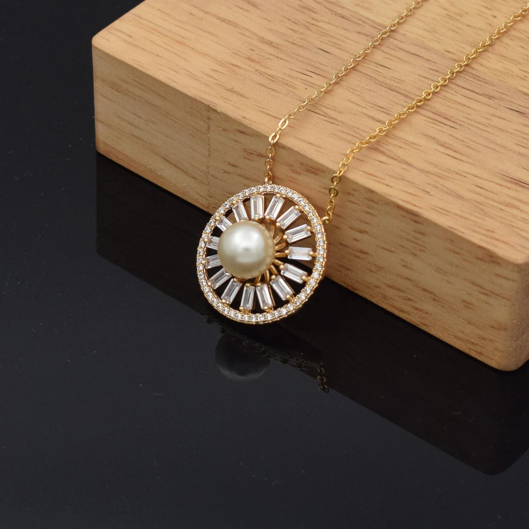 Богемное peal колье простое ожерелье для женщин цепочка Длинная с кулоном модные