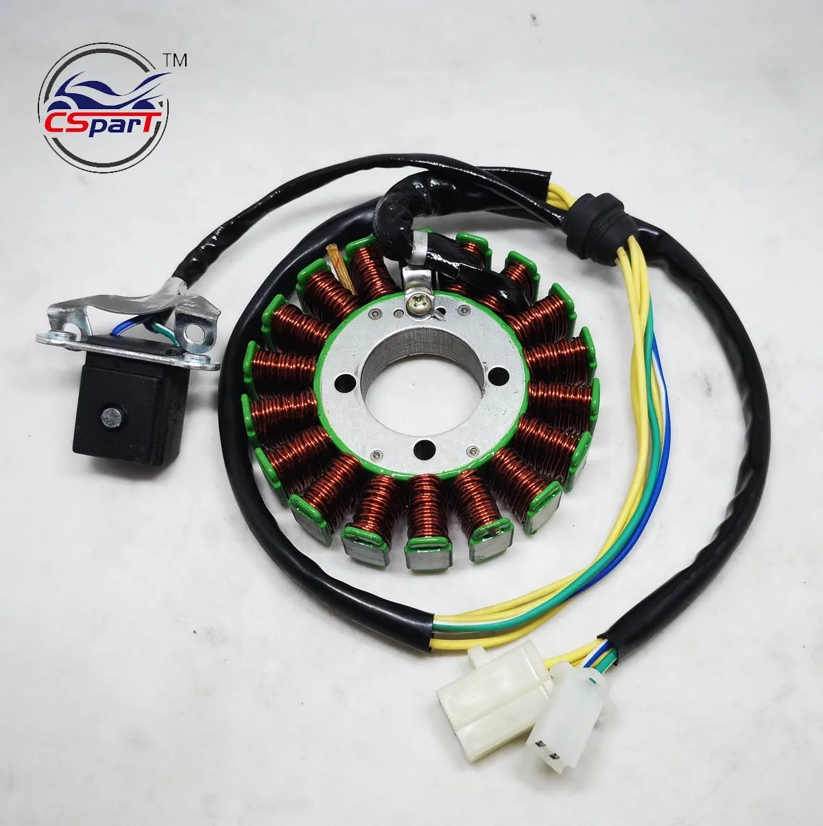 Магнитный статор 18 полюсная катушка 5 проволока 200C 250CC CG Bashan Shineray Jinling Taotao Dirt Pit Bike детали для четырехколесного вездехода
