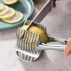 Терка из нержавеющей стали для лимонов, ремешок для томатов, держатель для резки фруктов, яблок, инструменты для готовки, кухонные аксессуары