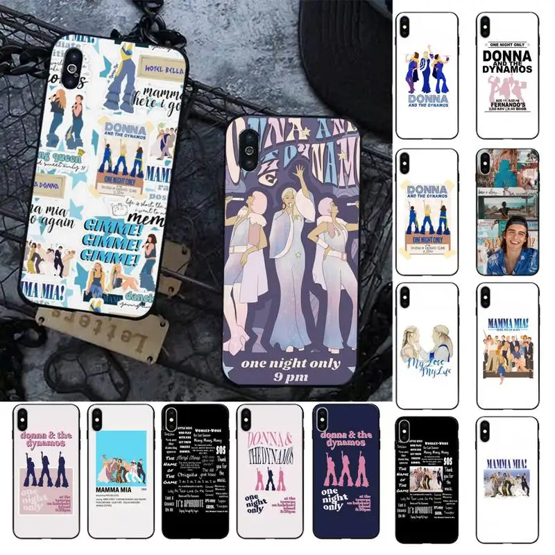 

Mamma Mia Phone Case for iPhone 13 11 12 pro XS MAX 8 7 6 6S Plus X 5S SE 2020 XR cover