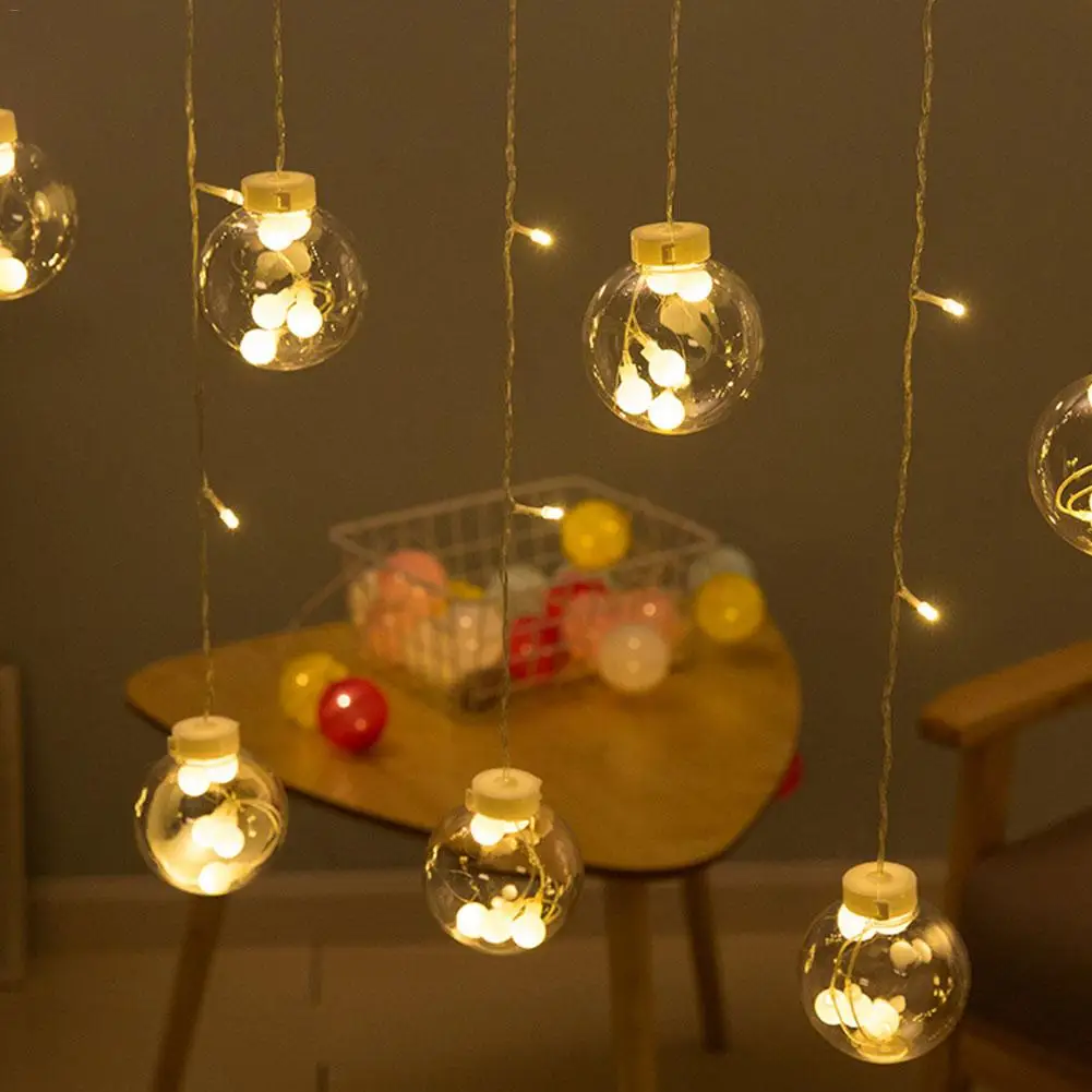 Рождественские украшения для дома светодиодный светильник гирлянда елочные