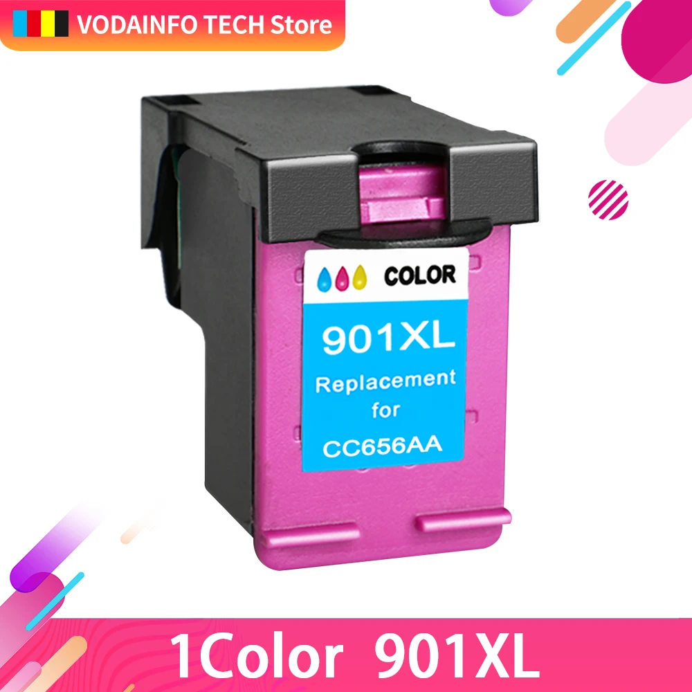 QSYRAINBOW совместимый чернильный картридж для HP 901 901xl 4500 J4580 J4550 J4540 J4680 J4524 J4535 |