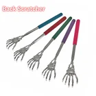 1 шт., 2020 Новый портативный удобный коготь телескопическая чесалка для спины случайного цвета для массажа