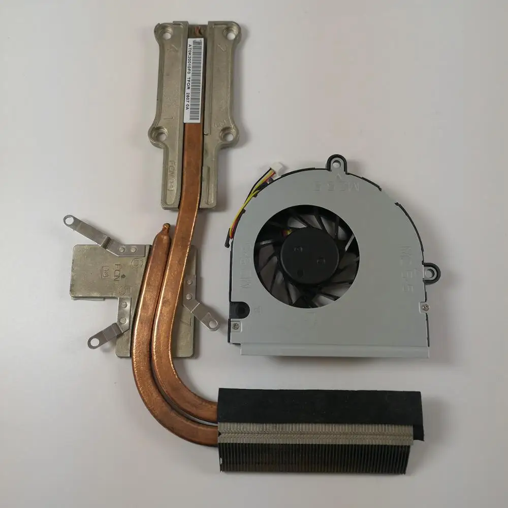 Оригинальный ноутбук Процессор радиатор охлаждающий вентилятор для ASUS K43T K43TA K43TK
