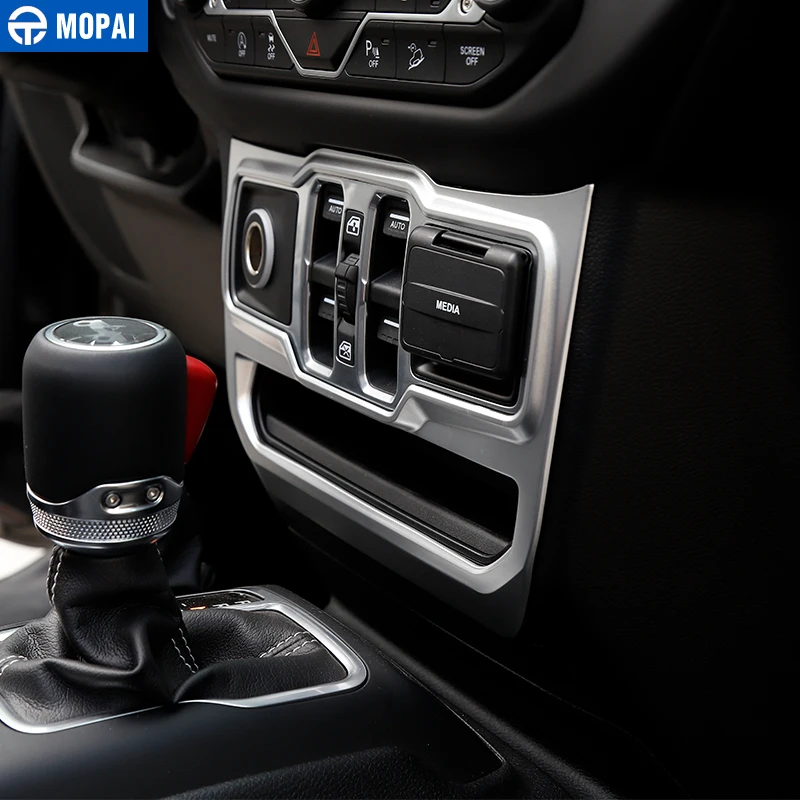MOPAI Автомобильная панель управления кондиционер кнопка для окна декор наклейка