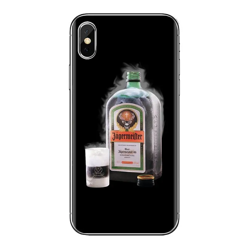 Для huawei G7 G8 P7 P8 P9 Lite Honor 4C 5X 5C 6X Коврики 7 8 9 Y3 Y5 Y6 II 2 Pro 2017 Jagermeister Ретро бутылки