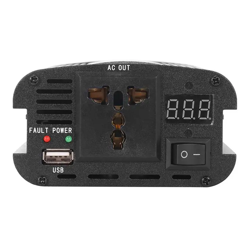 AOZBZ 3000W DC 12 до 220V солнечный инвертор мощности Алюминиевый конвертер сплавов перегрузки по току для поездок по дорогам на открытом воздухе