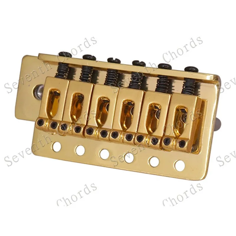 Набор золотых 6 струнных винтажных седельных мостовых систем Tremolo с Whammy Bar для
