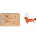 Деревянная форма для сережек деревянная форма YY266 совместима с большинством высекальных изделий вручную