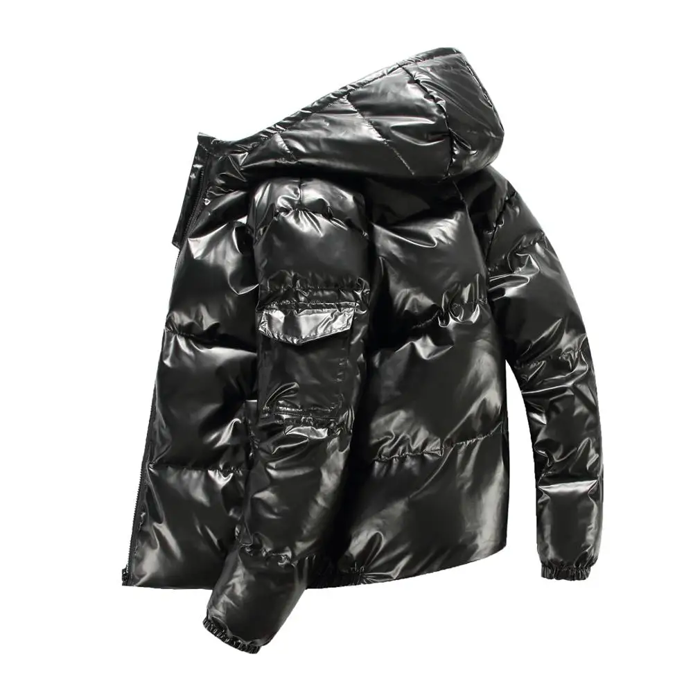 

2021 Men Winter Jackets Solid Mens Parka New Fashion Winter Coat For Men
