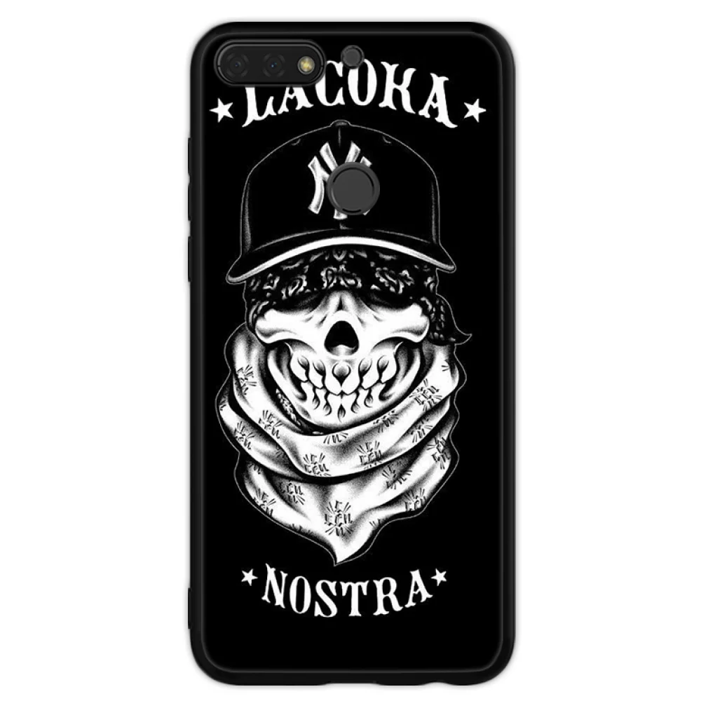 Гангстер обезьяна Череп Бандана клиент высокое качество телефон чехол для Huawei