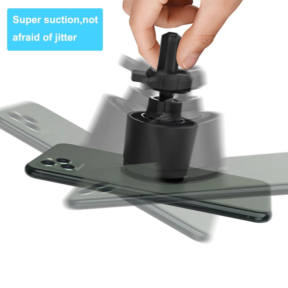 KEYSION Автомобильный держатель для телефона на присоске с адсорбцией iPhone 11 Pro XS Max