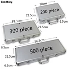 Алюминий казино Техасский кейс для фишек для покера емкость чемодана черный Джек покер контейнер коробка ящик для инструментов открытый автомобиль комплект коробка