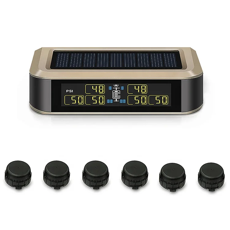

New Auto Sensor High Quality Car TPMS Business RV Family Travel Trailer Tire Pressure Monitoring System USB Line Charger