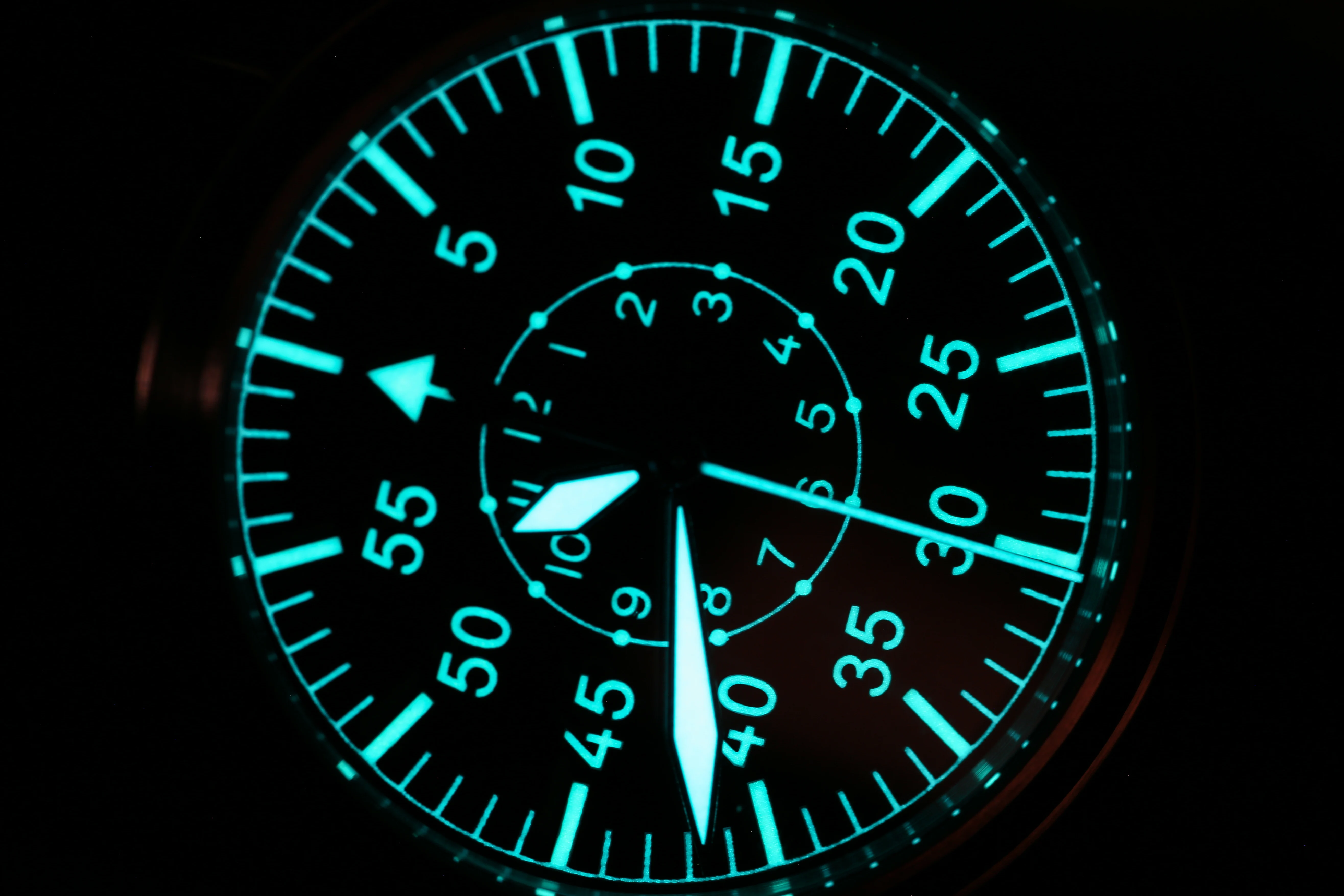 【Escapement Time】Automatic PT5000 движения пилота часы с Тип B или черный циферблат и 42 мм чехол