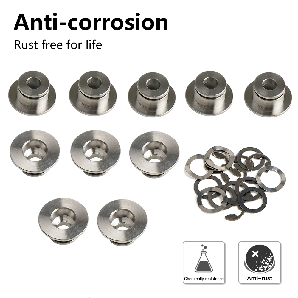 Титановые плавающие тормозные дисковые бобины стопорный зажим для Honda CB 1000R 1100 300F