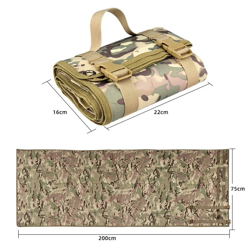 

Tactical Shooting Mat Lightweight Roll Up Camping Mat Non-slip Gun Hunting Pad Waterproof Picnic Blanket Hunting Accessory