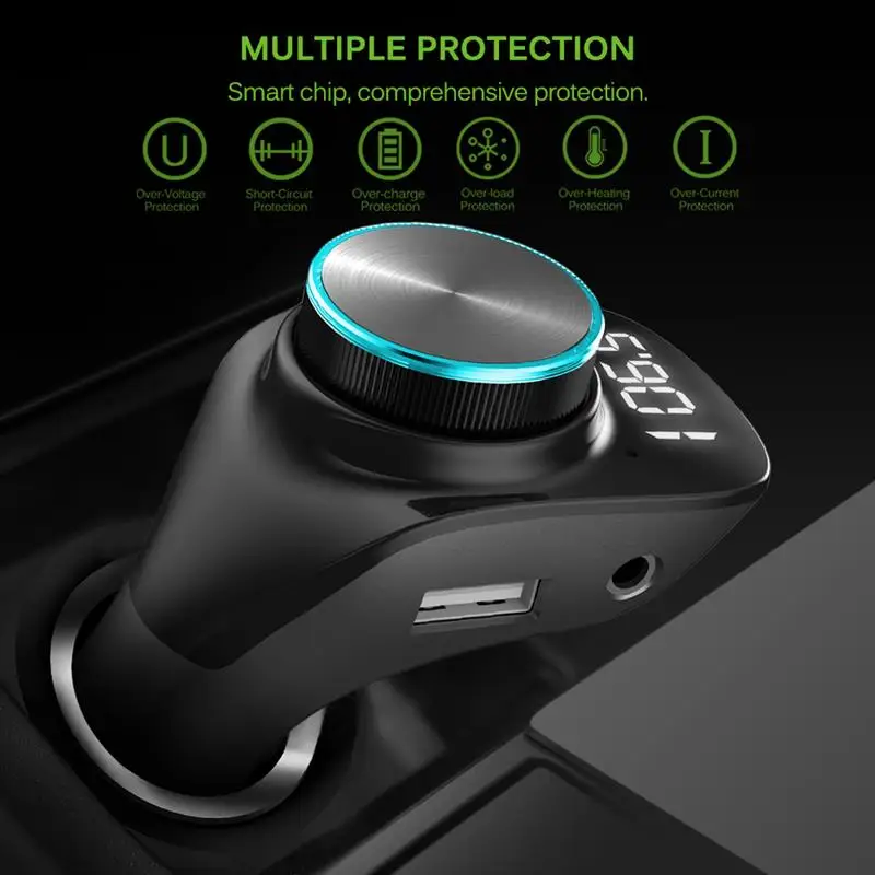 Mp3 плеер автомобильный с поддержкой Bluetooth 5 0 и двумя USB портами|Автомобильный