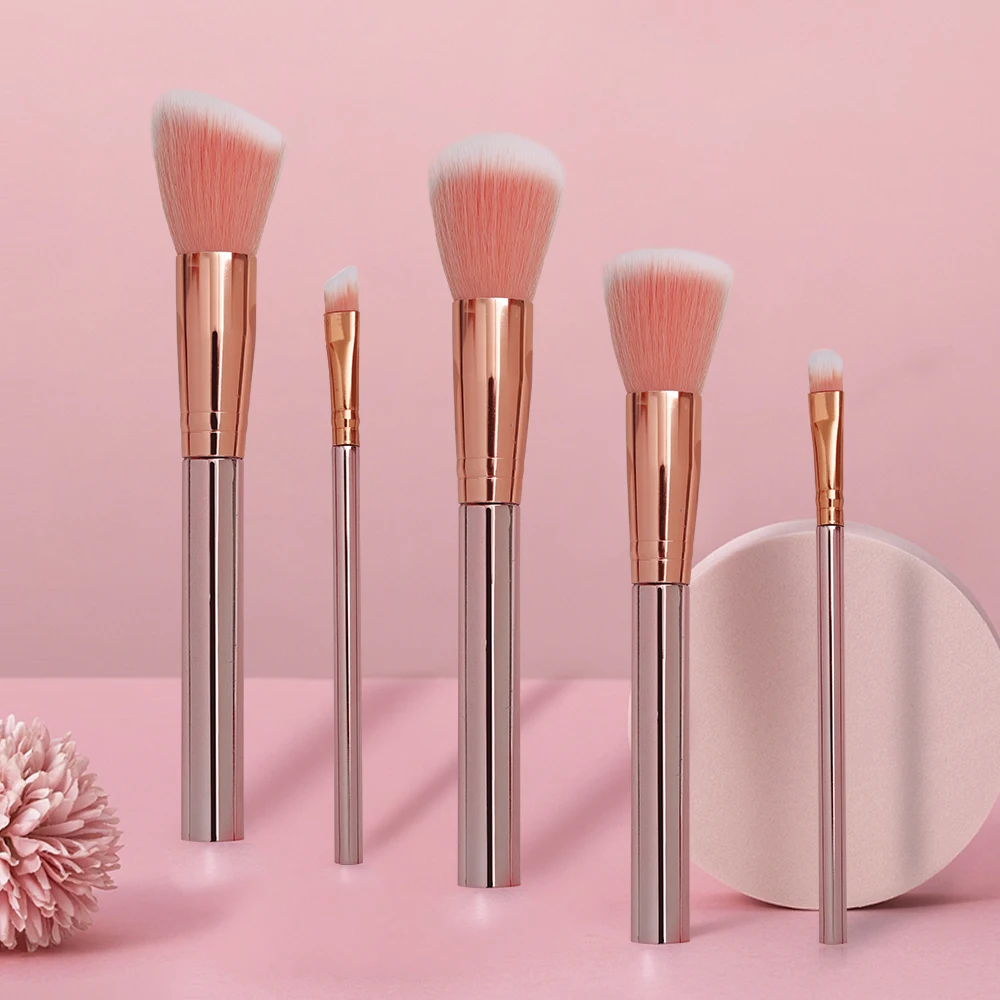 Набор кистей для макияжа 5 шт./компл. тени век подводка глаз румяна свободный