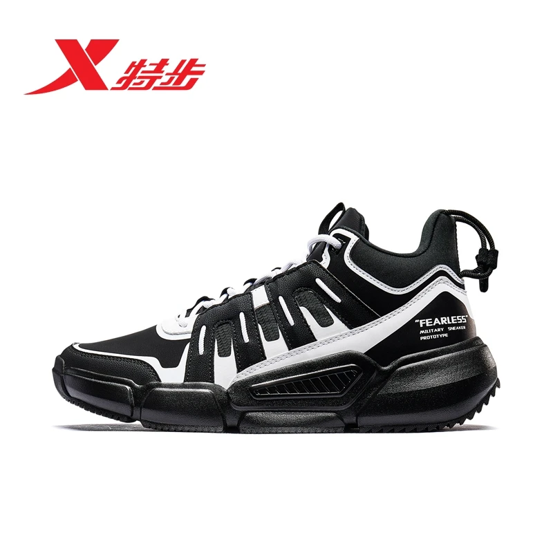 Xtep Мужская баскетбольная обувь мужская спортивная дышащие мужские