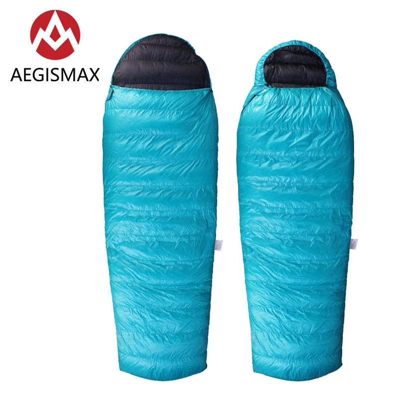 Отдых на природе AEGISMAX EPLUS 1000 пуховый трехсезонный спальный мешок конверт для