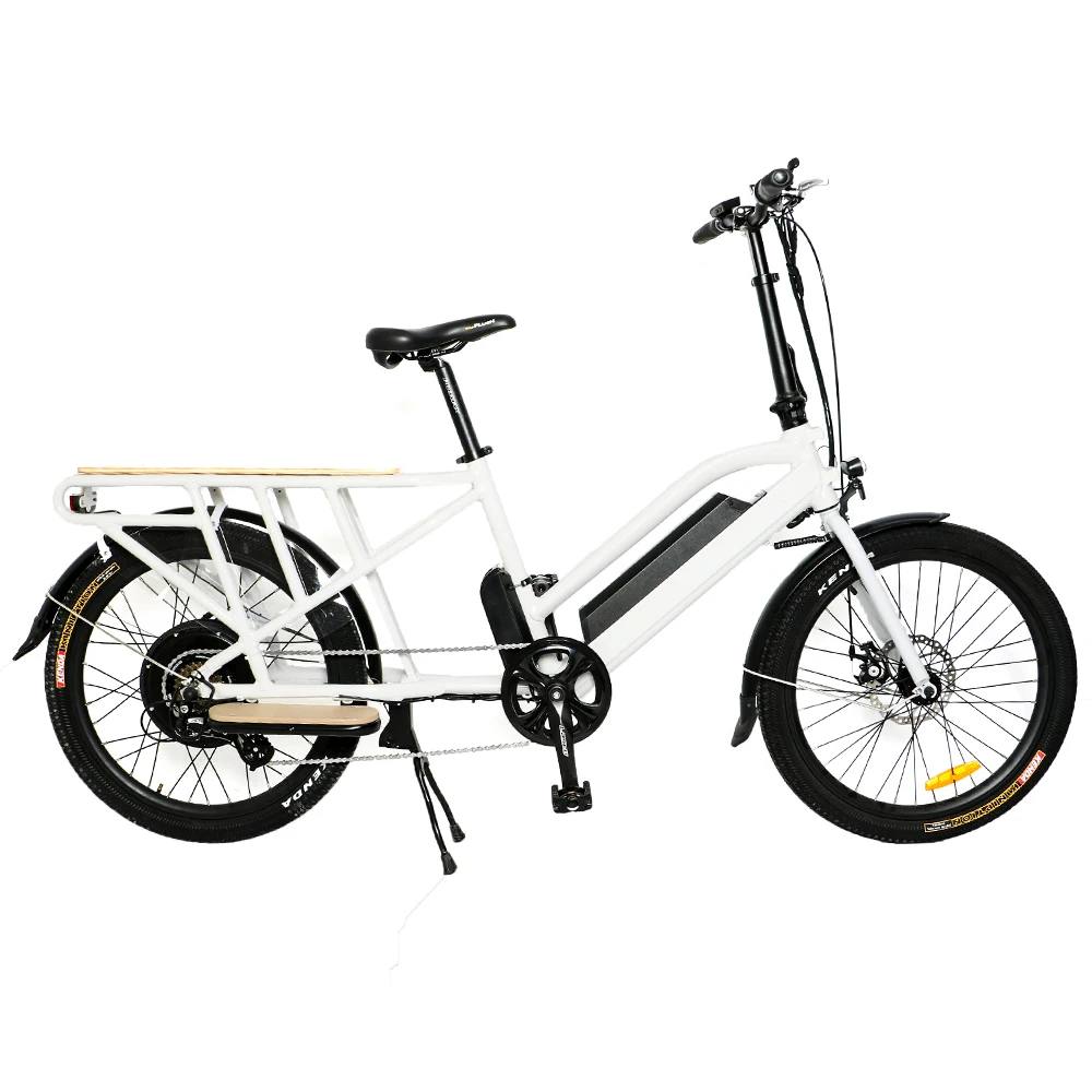 Ebike 24 дюймов 48V750W грузовой Ebike с задней ступицей двигателя и 500C красочный дисплей для семьи или UberEats доставки/uberEats