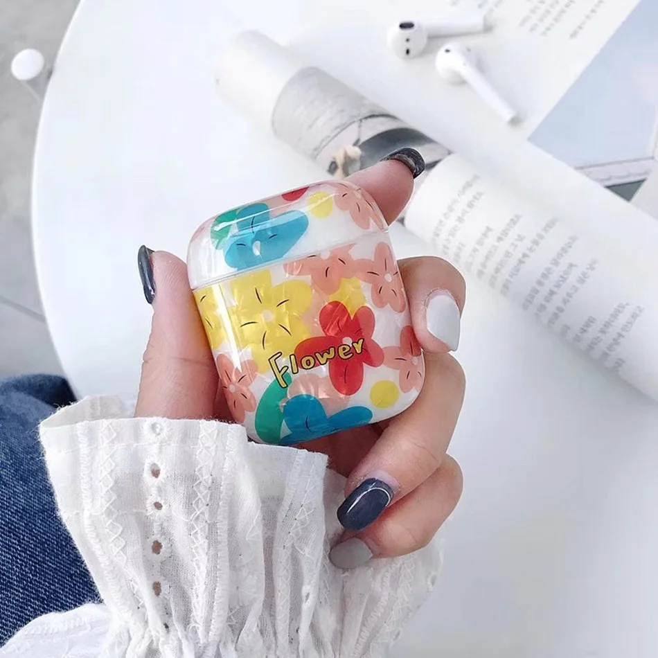 359E Роскошный чехол для Airpods чехол s Защита беспроводной Bluetooth чехол для наушников для Airpods2 чехол для Airpod жесткий пластик Etui Coque - Цвет: 359E