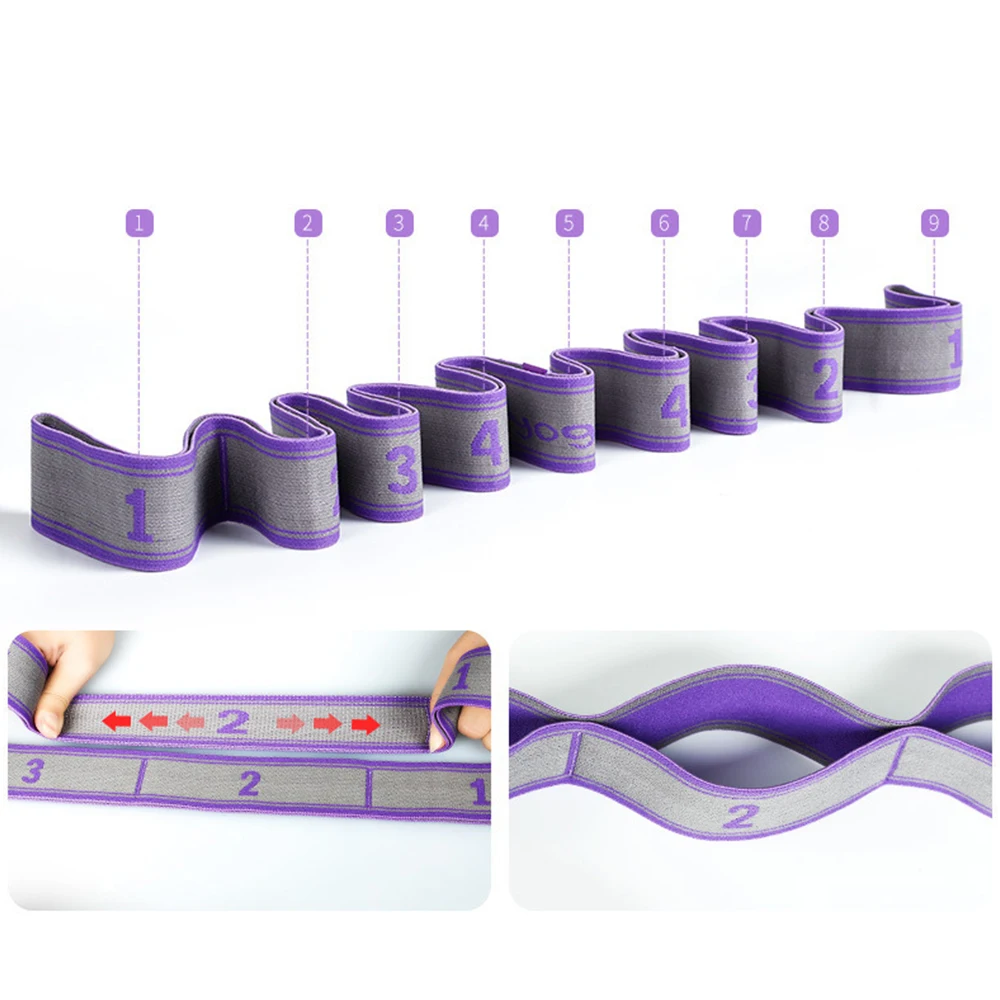 Взрослый Йога тянуть ремень полиэстер латекс эластичный туфли для латинских
